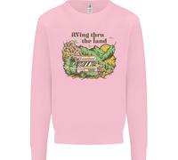 RVing Thru The Land RV Motorhome Camping Uomo Sweatshirt Jumper