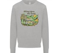 RVing Thru The Land RV Motorhome Camping Uomo Sweatshirt Jumper
