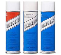 RvK RISS CHECK - Kit controllo crepe 3×500 ml - Spray detergente, spray rilevatore rosso, spray contrasto bianco - Prova non distruttiva conforme DIN EN ISO 3452-2