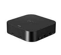 RVP+ Docking Station 3 Monitor USB C, 13 in 1, Triple Display-4K HDMI e DisplayPort Dual Monitor, 5Gbps USB-C/A Trasferimento dati, 100W Laptop-Charging, Gigabit Ethernet, Audio, Nero