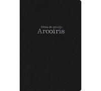 RVR 1960 Biblia de Estudio Arco Iris, Negro Símil Piel (Rilegato in ecopelle)