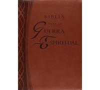 RVR 1960 Biblia para la guerra espiritual - Imitación piel marrón / (Tascabile)