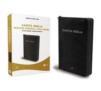 Rvr 1960- Reina Santa Biblia Rvr1960- Edicion Portatil Co (Rilegato in ecopelle)