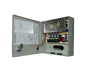 Rvt Box di Alimentazione con cassetta in metallo 4 uscite 12 Volt DC 72 W Alimentatore 72 Watt