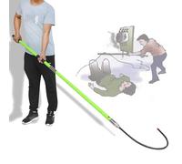 RVUEM Gancio Salvataggio Isolato Ad Alta Tensione, Soccorso Elettrico in Fibra Vetro, Gancio Salvataggio Portatile Hotstick con Custodia Sicurezza Elettrica,Verde,1m/3.3ft/39.4in