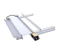 RVUEM Macchina Piegatura Acrilico PVC 30/60/125cm con Supporto e Posizionamento Angolare, Attrezzo Termico per Plexiglas, Lastre Plastiche e Realizzazione Scatole Luminose,Heating Length 600mm
