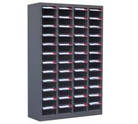 RVUEM Mobiletto Portaoggetti, Contenitore per Utensili, Bulloni E Dadi, con Cassetto in ABS, per Organizzazione Ferramenta, Garage, Officina, Forniture per Ufficio,B,48 Drawers Without Door