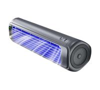 RVUEM Nuovo Condizionatore Portatile 2025 Raffrescatore d'Aria Ventilatori Che Soffiano Aria Fredda Ventilatore A Basso Consumo Energetico con 3 velocità E Touch Screen A LED per Camera Letto,Grigio