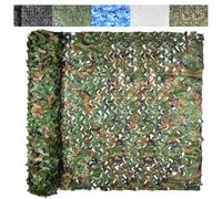 RVUEM Rete Mimetica Leggera per La Caccia, Rete Nascosta, per Il Tiro A Segno, Decorazione per Feste A Tema Militare, Telo Copriauto, Tenda da Terra, Parasole,Camuffare,7x7m