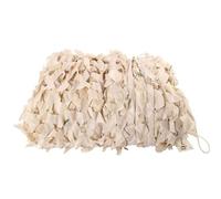RVUEM Rete Ombreggiante per Pergolato Giardino, Rete Mimetica Beige 210D, Reti Protezione Solare, Protezione Privacy, per Tempo Libero, Campeggio, Feste, Bar, Decorazioni per Caccia,Beige,4x5m