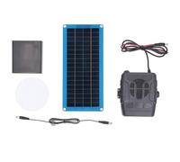 RVUEM Riscaldatore Solare per Serra, Riscaldatore Solare Portatile per Pollaio, Riscaldatori a Pannelli Solari con Protezione da Surriscaldamento per Auto Pulcini Gattini,30w