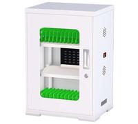 RVUEM Stazione di Ricarica Hotel per Telefoni, Armadietto di Ricarica Pubblica, Cabinet di Accumulo Cellulari con 10/20/30/40/50/60 Porte USB, per Aeroporto, Palestra, Aula, Ufficio,Tablet,30 Slot