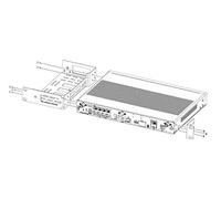 RW RoutersWholesale 4200 ISR Chassis + Rack Mount Compatibile/Ricambio per Cisco ISR 4000 Series - ACS-4220-RM-19=
