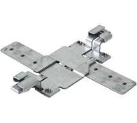 RW RoutersWholesale Staffa di montaggio a soffitto (incasso) con clip griglia a soffitto + 4 antenne AIR-ANT2524DW-R compatibile/ricambio per Cisco Aironet
