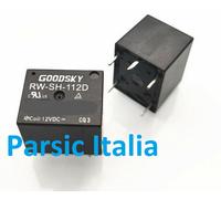 RW-SH-112D Power RELAY 12VDC 10A, 5 PIN Goodsky SPDT 15,4x15x19mm ( =10 PEZZI)