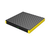 RW Unità Di Scrittura CD DVD Lettore CD/DVD Duplicatore Disco USB 3.0 Type-C Masterizzatore Portatile Plug And Play Qualità Dell'immagine Chiara Audio Stabile(Yellow)