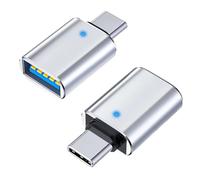 RWAJZAX Adattatore USB C a USB Convertitore USB compatibile per smartphone di tipo C Connessione senza soluzione di continuità con vari dispositivi Adattatore USB C