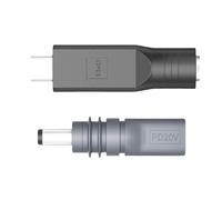 RWAJZAX Alimentazione USB C A DC5521 Per Ingresso 20V Connettore Tipo C Supporta 100W Ricarica Rapida E Ufficio Caricatore