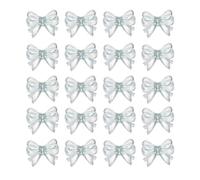 RWAJZAX Confezione da 20 perline creative trasparenti per gioielli e accessori per feste appassionati di bricolage, Taglia unica, come descritto