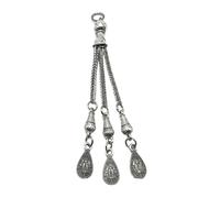 RWAJZAX Connettore per collana placcato in argento anticato, spazzolini in metallo, accessori per ciondoli fatti a mano, accessori per gioielli vintage fatti a mano, Taglia unica, come descritto