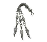 RWAJZAX Connettore per collana placcato in argento anticato, spazzolini in metallo, accessori per ciondoli fatti a mano, accessori per gioielli vintage fatti a mano, Taglia unica, come descritto