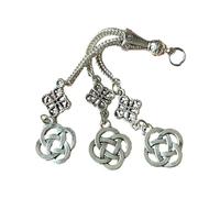 RWAJZAX Connettore per collana placcato in argento anticato, spazzolini in metallo, accessori per ciondoli fatti a mano, accessori per gioielli vintage fatti a mano, Taglia unica, come descritto