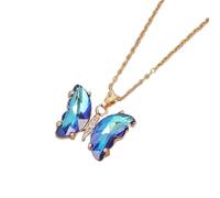 [RWAJZAX] Elegante collana con ciondolo a farfalla che simboleggia la grazia e il fascino delle donne alla moda per l'uso quotidiano e la festa
