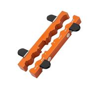 RWAJZAX Ganascia per morsa 1 coppia in alluminio per sospensioni morbide biciclette anteriori mozzi forcella anteriore morsetto per ammortizzatori posteriori strumento di riparazione biciclette tavolo