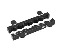 RWAJZAX Ganascia per morsa 1 coppia in alluminio per sospensioni morbide biciclette anteriori mozzi forcella anteriore morsetto per ammortizzatori posteriori strumento di riparazione biciclette tavolo