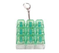 RWAJZAX Interruttore Tastiera Meccanico Tester Ufficio Scrivania Giocattolo Portachiavi Il Meccanismo Di Interruttore Blu Imita Per Alleviare Le Ansie Regalo Per Gli Amanti della Tastiera