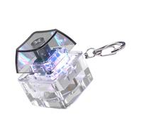 RWAJZAX Portachiavi a 1 tasti con tester meccanico e illuminazione a LED per ridurre lo stress e rilassarsi per la casa o l'ufficio. Dispositivo per alleviare l'ansia