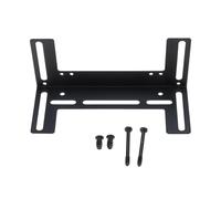 RWAJZAX Supporto per radiatore ad acqua PC, 120 mm, supporto per ventola in metallo, per pompe serbatoi serbatoi serbatoio nero