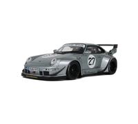 RWB Porsche 911 Yuiitsumuni Body Kit 2024 Argento Modellino 1:18 GT Spirit