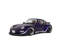 RWB Porsche 911 RAUH Welt Army Girl 2015 Viola Modellino 1:18 GT Spirit