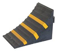 RWC-1 Ruota Gomma Chock, Heavy-Duty, Dimensioni 25cm x 16cm x 19cm (Confezione da 1)