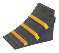 RWC 1 Ruota Gomma Chock Heavy Duty Dimensioni 25cm x 16cm x 19cm (Confezione da