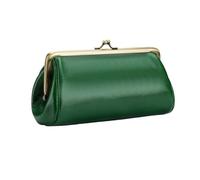 RWCCCRW Borse Portafogli da donna Borse da sera Portamonete in vera pelle Astucci Organizzatori di denaro in pelle di vacchetta (Size : Green)