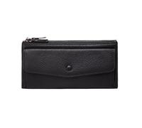 RWCCCRW Fermasoldi Porta biglietti da visita Portafogli da donna Portafogli bloccanti Portamonete in vera pelle Borse (dimensioni : Black)