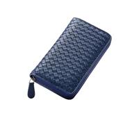 RWCCCRW Portafogli Borse Porta carte da donna in vera pelle Porta monete Porta soldi Organizzatori Borse da sera Fermasoldi (Size : Blue)