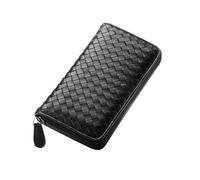 RWCCCRW Portafogli Borse Porta carte da donna in vera pelle Porta monete Porta soldi Organizzatori Borse da sera Fermasoldi (Size : Black)