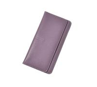 RWCCCRW Portafogli da donna Fermasoldi in vera pelle Custodie per biglietti da visita Borse Organizzatori di soldi Portamonete Sacchetti (Size : Purple)