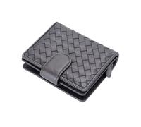 RWCCCRW Portafogli da Donna in Vera Pelle Fermasoldi Porta carte Portamonete Astucci Organizzatori di Soldi Portamonete (Size : Gray)