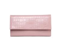 RWCCCRW Portafogli da donna Porta biglietti da visita Borse in vera pelle Borse da sera Portamonete Fermasoldi (dimensione : Pink)