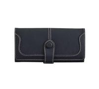 RWCCCRW Portafoglio da donna Portafoglio da donna in pelle opaca Porta carte da donna, Portafoglio vintage satinato da donna con cerniera lunga