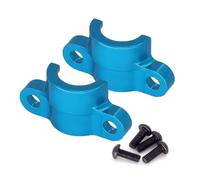 RWEQUTES 1 Set Ta-Miya TT02 Albero di Trasmissione in Metallo Staffa di Fissaggio Dogbone for TT-02 RC Modello di Auto Parti di Auto Accessori(Blauw)
