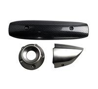 rweuiui Moto Tubo di Scarico Calore della Protezione della Copertura del Silenziatore per Yamaha per T-Max 500 per TMAX 500 2001 2002 2003 2004 2005 Tubo Collegamento Centrale Marmitta (Colore : 1 UK
