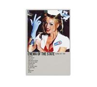 RWEWQRHG Enema of the State by Blink-182, poster artistico da parete con stampa artistica su tela, stampa artistica da parete, 60 x 90 cm, senza cornice