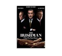 RWEWQRHG Poster artistico da parete con immagine di Al Pacino The Irishman, stampa artistica da parete, 60 x 90 cm, senza cornice