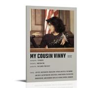 RWEWQRHG Poster artistico da parete con immagine di My Cousin Vinny, stampa artistica da parete in stile moderno, 20 x 30 cm, con cornice