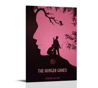 RWEWQRHG Poster artistico da parete con stampa di The Hunger Games, stampa artistica da parete, 40 x 60 cm, stile cornice